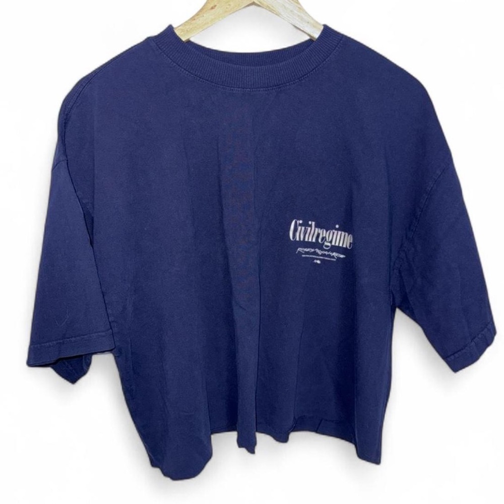 Civil Regime Cropped T-Shirt